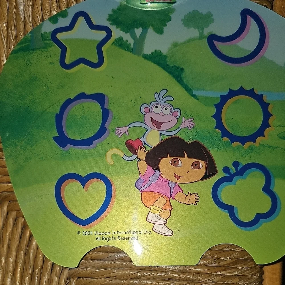 Fisher-Price InteracTV DVD with Dora, SpongeBob and Elmo And Yellow Case